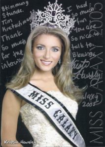 Kristen Howsley, Miss Galaxy 2005