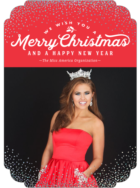 Merry Christmas and Happy New Year from Miss America