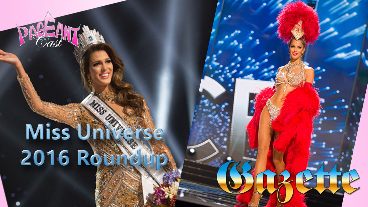 Iris Mittenaere, Miss Universe 2016
